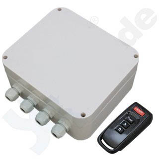 Controller mit Trafo und FB für LED Pool Scheinwerfer