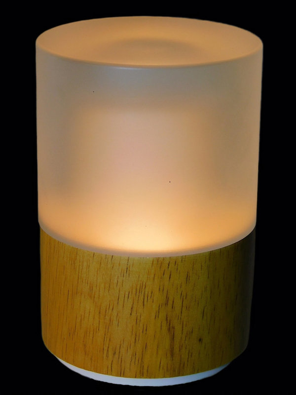 LED design table lamp "Woody"